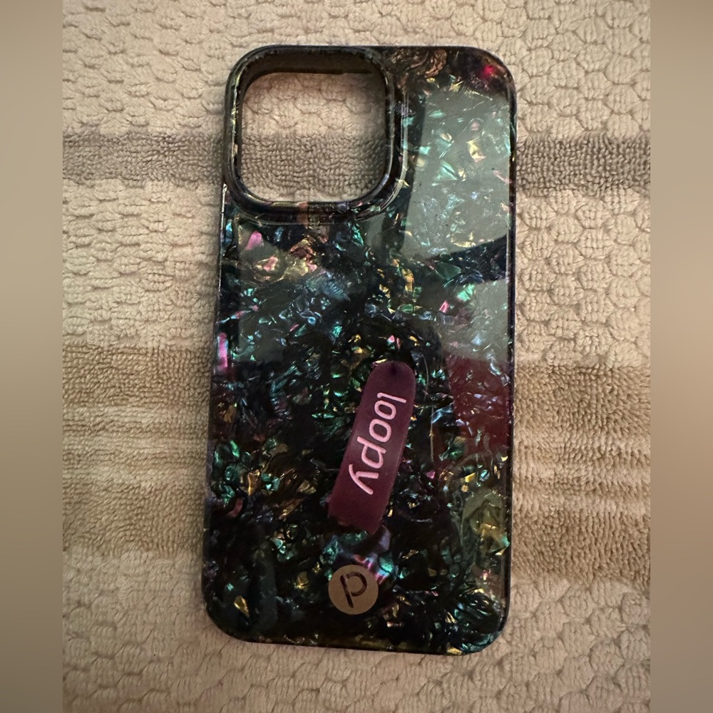 iPhone 14 Pro Max Loopy Case Abalone